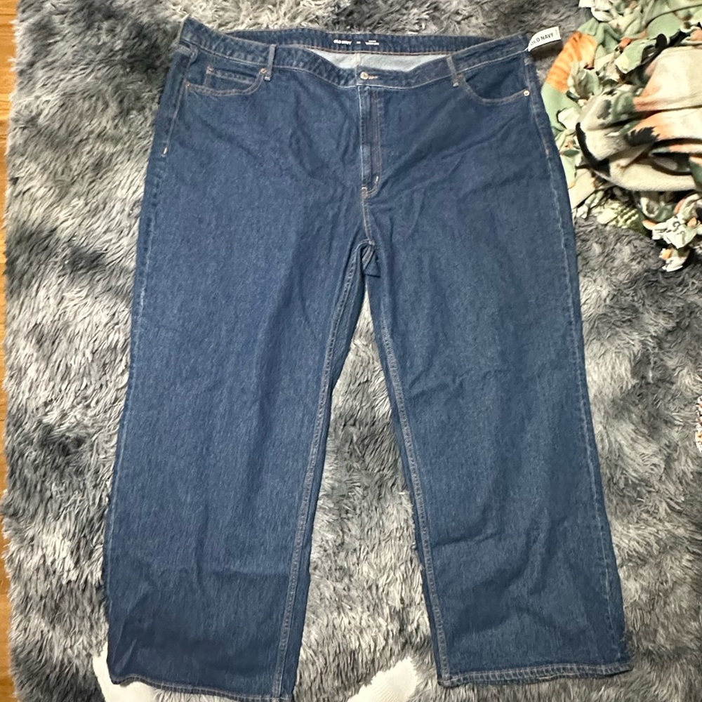 Old Navy Women’s Dark Blue Relaxed Jeans
